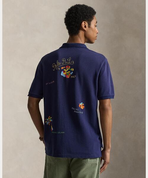 クラシック フィット Peace Love Polo シャツ（ポロシャツ）｜POLO