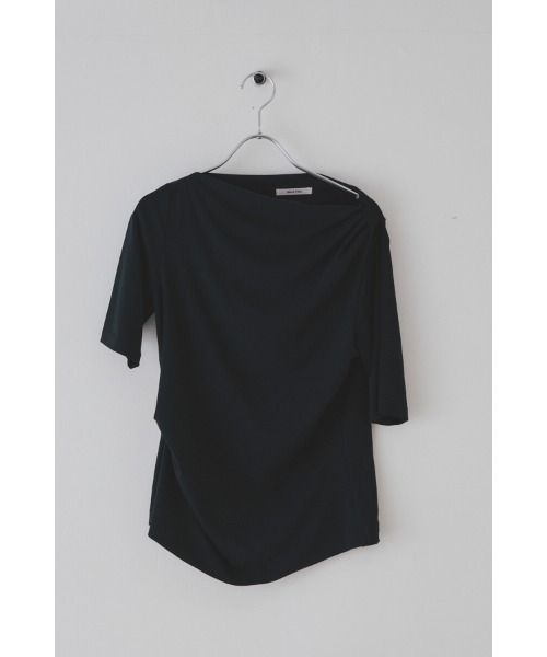 Muel Chic(ミュエルシック)の「Frow 2way CS フロウ2wayカットソー(Tシャツ/カットソー・レディース・ライトブルー/アイボリー/ブラック/レッド/グリーン・FREE)」の7枚目の写真