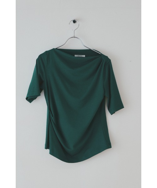 Muel Chic(ミュエルシック)の「Frow 2way CS フロウ2wayカットソー(Tシャツ/カットソー・レディース・ライトブルー/アイボリー/ブラック/レッド/グリーン・FREE)」の8枚目の写真