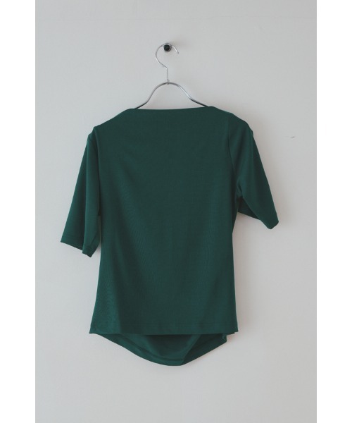 Muel Chic(ミュエルシック)の「Frow 2way CS フロウ2wayカットソー(Tシャツ/カットソー・レディース・ライトブルー/アイボリー/ブラック/レッド/グリーン・FREE)」の9枚目の写真
