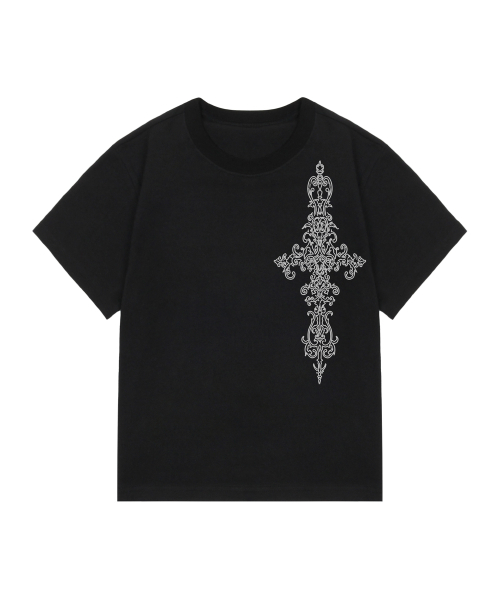 GRAVER（グレーバー）の「[ユニセックス]SIM CROSS 半袖Tシャツ_4色（Tシャツ/カットソー・レディース・ブラック/イエロー/ホワイト/チャコールグレー・SMALL/MEDIUM/LARGE/X-SMALL）」の17枚目の写真
