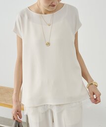 LIVETART | バックサテンフレンチブラウス《LIVETART》(シャツ/ブラウス)