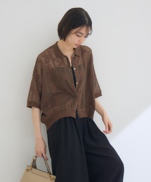 KATHARINE ROSS | 【KATHARINE ROSS】ポロ衿レースニットカーディガン(カーディガン/ボレロ)