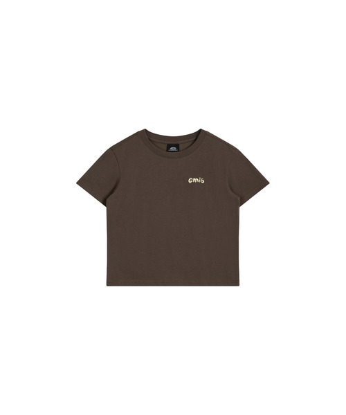 EMIS(イミス)の「(W) COASTAL BABY T-SHIRT(Tシャツ/カットソー・レディース・ホワイト/イエロー/ブラウン・FREE)」の3枚目の写真