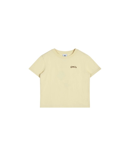 EMIS(イミス)の「(W) COASTAL BABY T-SHIRT(Tシャツ/カットソー・レディース・ホワイト/イエロー/ブラウン・FREE)」の1枚目の写真