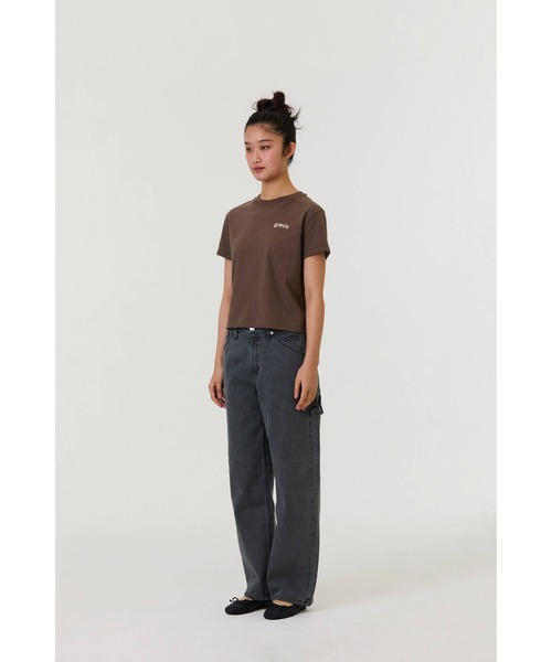 EMIS(イミス)の「(W) COASTAL BABY T-SHIRT(Tシャツ/カットソー・レディース・ホワイト/イエロー/ブラウン・FREE)」の10枚目の写真