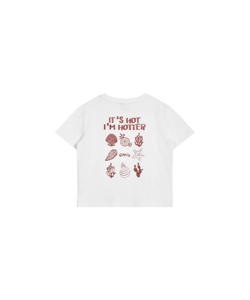 EMIS(イミス)の「(W) COASTAL BABY T-SHIRT(Tシャツ/カットソー・レディース・ホワイト/イエロー/ブラウン・FREE)」の13枚目の写真