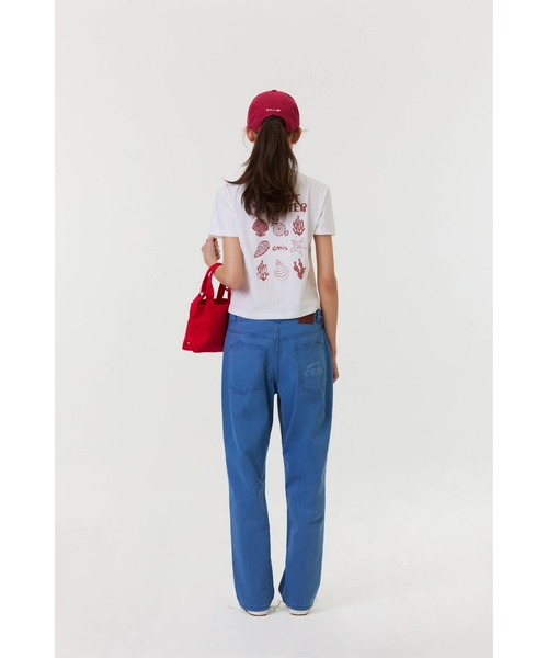 EMIS(イミス)の「(W) COASTAL BABY T-SHIRT(Tシャツ/カットソー・レディース・ホワイト/イエロー/ブラウン・FREE)」の16枚目の写真