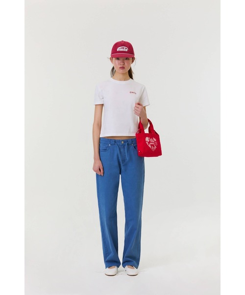 EMIS(イミス)の「(W) COASTAL BABY T-SHIRT(Tシャツ/カットソー・レディース・ホワイト/イエロー/ブラウン・FREE)」の18枚目の写真