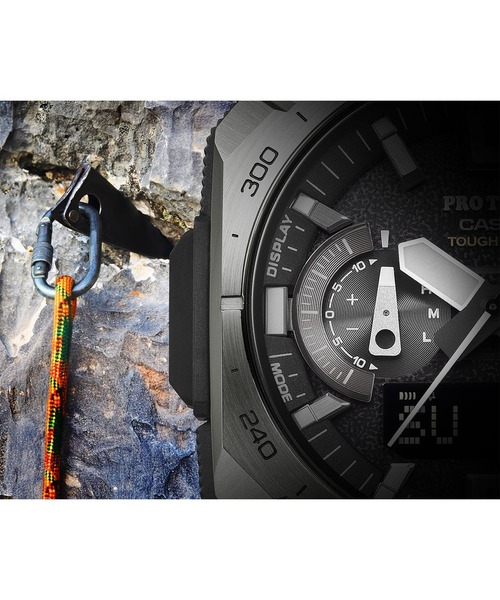 PRO TREK（プロトレック）の「Climber Line（クライマーライン） / Bluetooth電波ソーラー / PRW-B1000B-2JF（アナログ腕時計・メンズ・ブルー・FREE）」の14枚目の写真