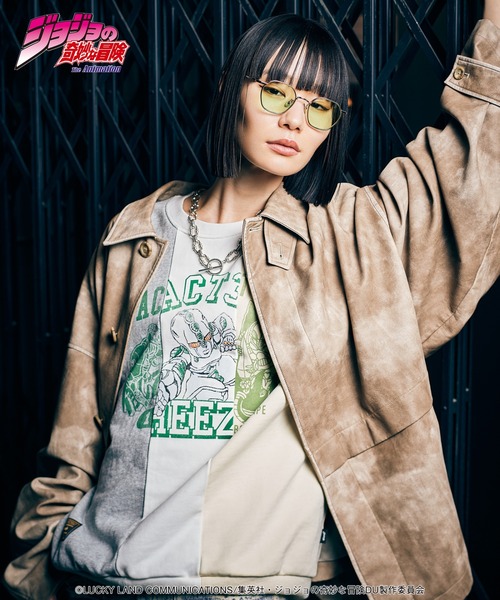 glamb(グラム)の「Koichi’s Stand Sweat(スウェット・メンズ・ホワイト/ブラック・S/M/L/XL)」の12枚目の写真
