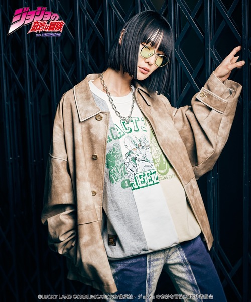 glamb(グラム)の「Koichi’s Stand Sweat(スウェット・メンズ・ホワイト/ブラック・S/M/L/XL)」の13枚目の写真