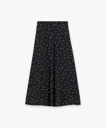 agnes b.（アニエスベー）の「ドット ジャージー フレア スカート "Onélie"（スカート）」