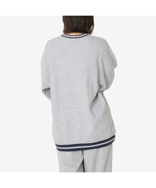 Reebok（リーボック）の「ローンクラブ クルースウェット / LAWN CLUB CREW SWEATSHIRT（スウェット・レディース・グレー・X-SMALL/SMALL/MEDIUM/LARGE）」の6枚目の写真