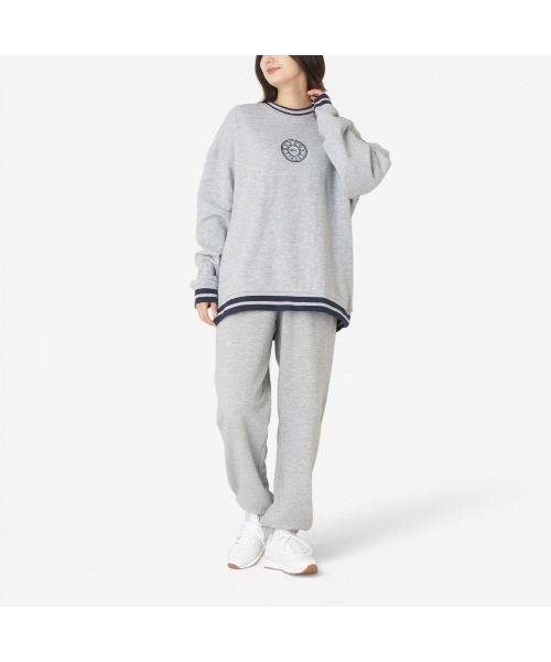 Reebok（リーボック）の「ローンクラブ クルースウェット / LAWN CLUB CREW SWEATSHIRT（スウェット・レディース・グレー・X-SMALL/SMALL/MEDIUM/LARGE）」の7枚目の写真