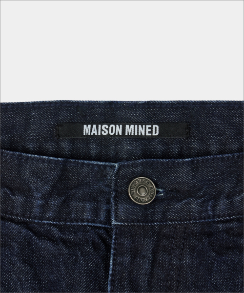 MAISON MINED(メゾンミネド)の「DESTROYED WASHING DENIM PANTS MID BLUE(デニムパンツ・メンズ・その他・SMALL/MEDIUM/LARGE)」の8枚目の写真