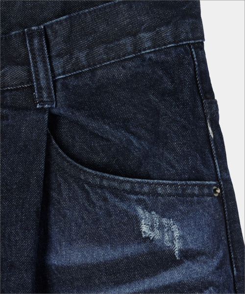 MAISON MINED(メゾンミネド)の「DESTROYED WASHING DENIM PANTS MID BLUE(デニムパンツ・メンズ・その他・SMALL/MEDIUM/LARGE)」の7枚目の写真