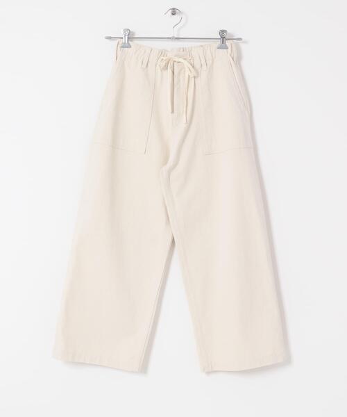 URBAN RESEARCH DOORS（アーバンリサーチドアーズ）の「コットンベーカーパンツ（その他パンツ・レディース・ホワイト系その他/カーキ・SMALL/MEDIUM）」の21枚目の写真