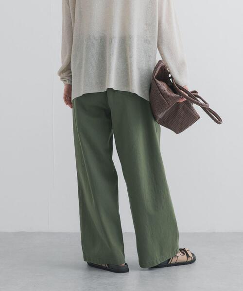 URBAN RESEARCH DOORS（アーバンリサーチドアーズ）の「コットンベーカーパンツ（その他パンツ・レディース・ホワイト系その他/カーキ・SMALL/MEDIUM）」の17枚目の写真