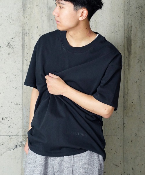 FOG ESSENTIALS（エフオージーエッセンシャルズ）の「"08"≪FOG ESSENTIALS≫バックロゴ ヘビーウェイト Tシャツ（Tシャツ/カットソー・メンズ・ブラック・XL/L/M）」の14枚目の写真