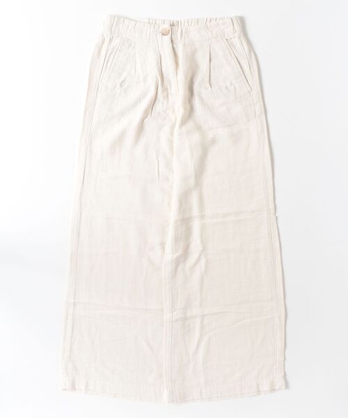 BANANA REPUBLIC FACTORY STORE(バナナリパブリック ファクトリーストア)の「BANANA REPUBLIC FACTORY STORE Anyday ワイドレッグ ハイライズ ガーゼ パンツ(その他パンツ・レディース・アイボリー/ベージュ・L/M/S/XS)」の9枚目の写真