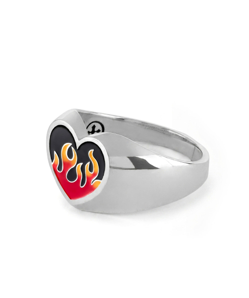 NONENON(ノンノン)の「FLAME LOVE RNG(RED)(リング・レディース・その他・SMALL/MEDIUM/LARGE)」の3枚目の写真