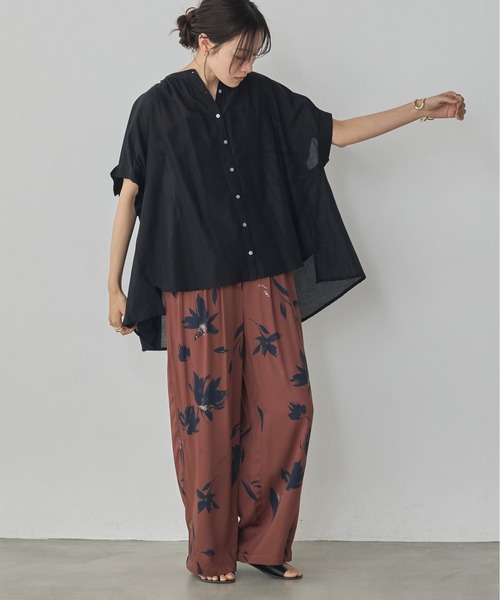 hunch（ハンチ）の「レーヨン 柄プリントイージーパンツ（その他パンツ・レディース・ブラック系その他/ブラウン系その他/グリーン系その他・FREE）」の22枚目の写真