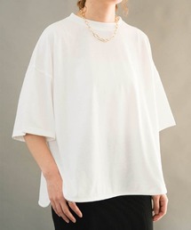 五分袖オーバーサイズTシャツ