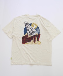 MAKE YOUR DAY（メイクユアデイ）の「ローンチロケット柄半袖Tシャツ（Tシャツ/カットソー）」