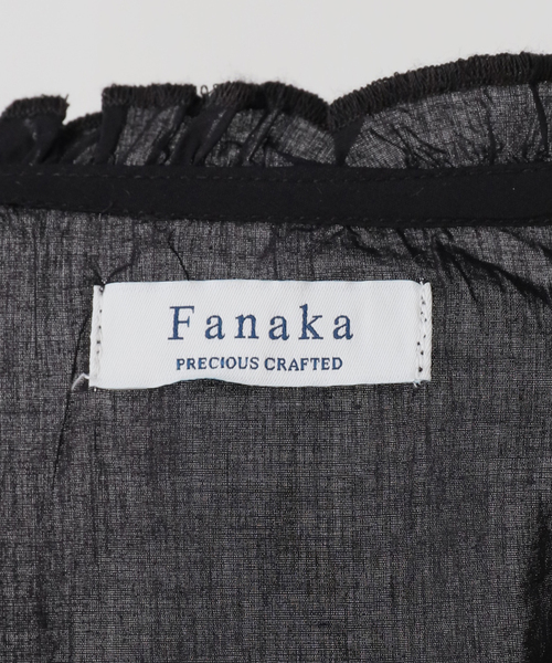 OUTDOOR PRODUCTS（アウトドアプロダクツ）の「FANAKA sleeveless SH 261-2041（シャツ/ブラウス・レディース・アイボリー/ブラック・FREE）」の7枚目の写真