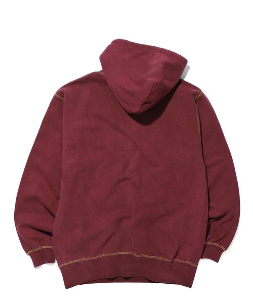 SILAS(サイラス)の「HALF ZIP HOODED SWEATSHIRT(パーカー・メンズ・ブラック/バーガンディー/パープル・XL/L/M)」の21枚目の写真
