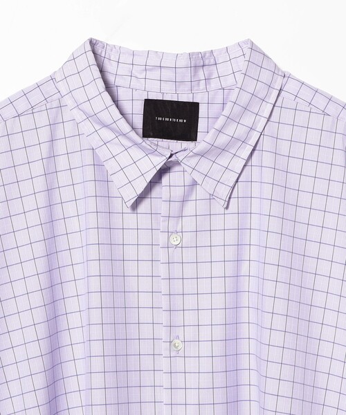 International Gallery BEAMS（インターナショナルギャラリービームス）の「TOO SOON TO KNOW / 5XL オーバーサイズ チェック ショートスリーブ シャツ（シャツ/ブラウス・メンズ・その他・ONE SIZE）」の4枚目の写真