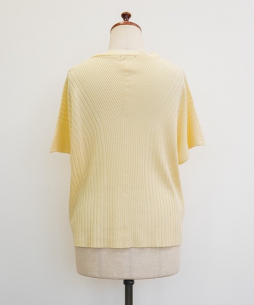 CLETTE(クレット)の「CLETTEオリジナルフレンチスリーブニットカーディガン(ニット/セーター・レディース・ピンク/ライトグリーン/イエロー・LL/4L/3L)」の16枚目の写真