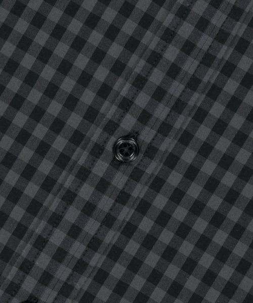WKNDRS（ウィーキャンドース）の「GINGHAM CHECK SHIRT (BLACK)（Tシャツ/カットソー・レディース・その他・SMALL/MEDIUM/LARGE/X-LARGE）」の6枚目の写真