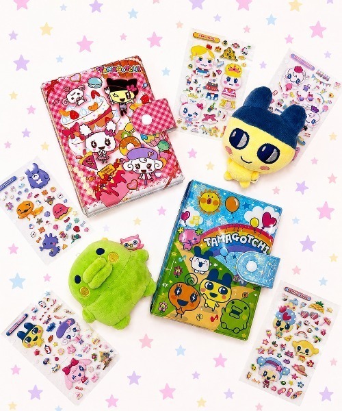 モ*ヨ様 たまごっちシール帳3冊セット&シール２枚付き nini toys】【nini toys/ニニトイズ】≪たまごっち≫たまもりシール