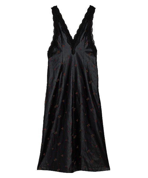Ameri（アメリ）の「CHRISTINE EMBROIDERY DRESS（ドレス・レディース・アイボリー/ブラウン/ブラック・MEDIUM/SMALL）」の20枚目の写真