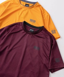 DISCUS（ディスカス）の「【71】【DISCUS/ディスカス】ワンポイントロゴ ドライ クルーネックTシャツ/吸汗速乾（Tシャツ/カットソー）」
