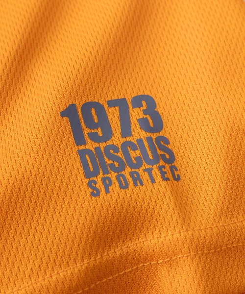 DISCUS（ディスカス）の「【71】【DISCUS/ディスカス】ワンポイントロゴ ドライ クルーネックTシャツ/吸汗速乾（Tシャツ/カットソー・メンズ・ライトグレー/ブラック/ネイビー/カーキ/レッド/ブルー/グリーン/オレンジ/ワイン・M/L/XL）」の16枚目の写真