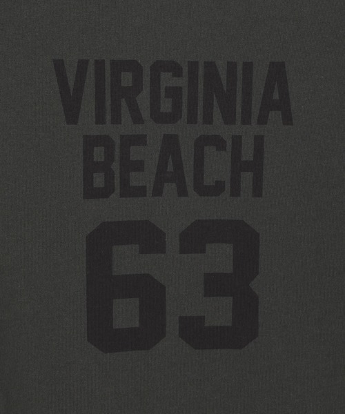 GEORGE'S（ジョージズ）の「ナンバリングリンガーTシャツ（Tシャツ/カットソー・レディース・チャコールグレー/オフホワイト/ボルドー・FREE）」の10枚目の写真