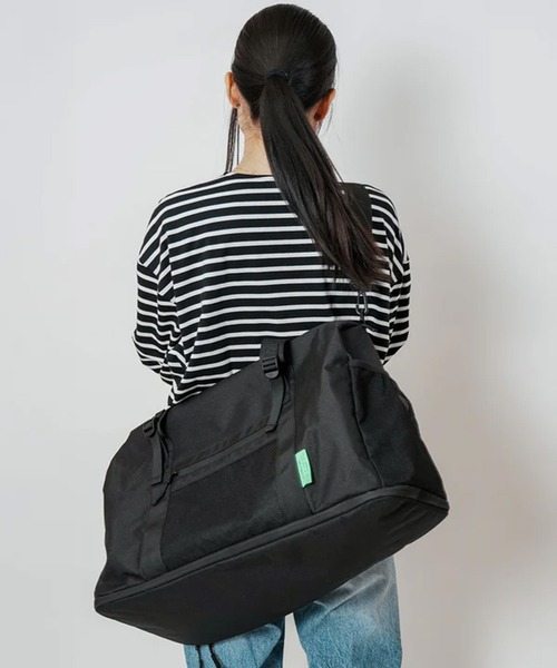 KiU(キウ)の「【KiU】600D キャリーオンボストントラベルバッグ(38L)(ボストンバッグ・レディース・ベージュ/レオパード/ブラック/その他2/マルチ・FREE)」の7枚目の写真