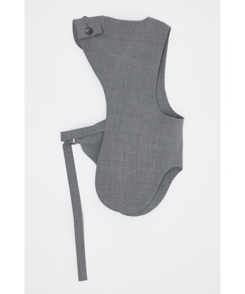 ENFOLD(エンフォルド)の「VEST PARTS(ベスト・レディース・杢グレー・38)」の2枚目の写真