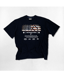 USユーズアルシンボル オーバーサイズ 半袖Tシャツ 4色