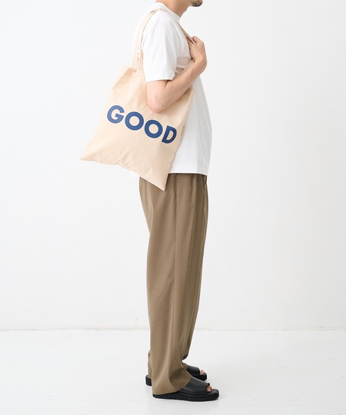 THE TOKYO(ザトウキョウ)の「【GOOD EDITION/グッドエディション】GOOD TOTE KYOTO(トートバッグ・メンズ・ブラック/ピンク/ブラウン/ネイビー/アイボリー・FREE)」の6枚目の写真