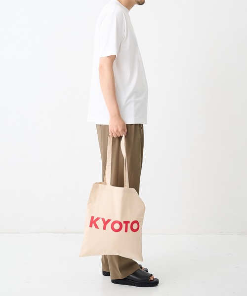 THE TOKYO(ザトウキョウ)の「【GOOD EDITION/グッドエディション】GOOD TOTE KYOTO(トートバッグ・メンズ・ブラック/ピンク/ブラウン/ネイビー/アイボリー・FREE)」の7枚目の写真