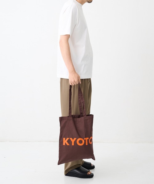 THE TOKYO(ザトウキョウ)の「【GOOD EDITION/グッドエディション】GOOD TOTE KYOTO(トートバッグ・メンズ・ブラック/ピンク/ブラウン/ネイビー/アイボリー・FREE)」の14枚目の写真