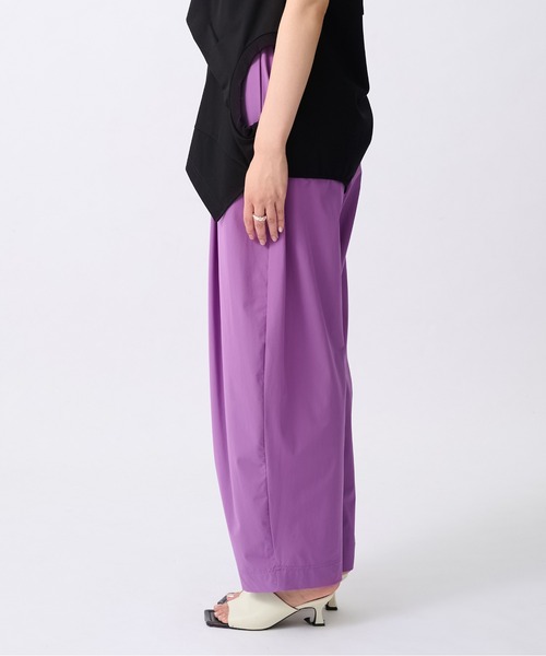 OMMO(オーエムエムオー)の「【OMMO(オーエムエムオー)】EASY WIDE TUCK PT/イージーワイドタックパンツ(チノパンツ・レディース・ホワイト/ピンク/ブラック・36/38)」の12枚目の写真