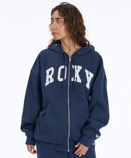 ROXY（ロキシー）の「【ムラサキスポーツ限定】ROXY/ロキシー ジップアップ パーカー RZP264619M（パーカー・レディース・ネイビー/オフホワイト/レッド・M/L）」の8枚目の写真