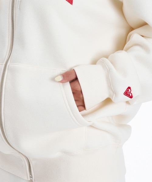 ROXY（ロキシー）の「【ムラサキスポーツ限定】ROXY/ロキシー ジップアップ パーカー RZP264619M（パーカー・レディース・ネイビー/オフホワイト/レッド・M/L）」の15枚目の写真