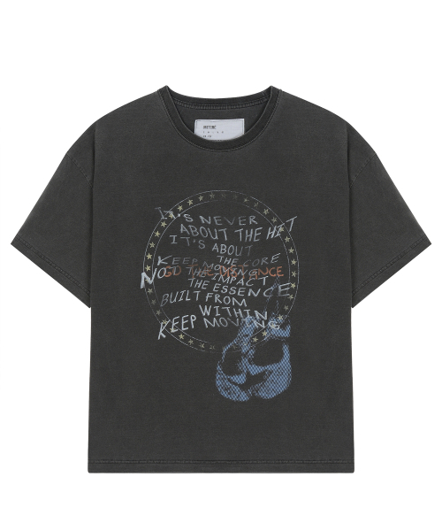 MTTIRE(マティレ)の「ROCKYSTAR VINTAGE OVERSIZED T-SHIRT / BLACK(Tシャツ/カットソー・レディース・その他・L/XL/S/M)」の2枚目の写真