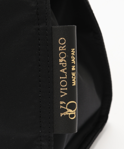 VIOLAd'ORO（ヴィオラドーロ）の「VIOLAd'ORO/ ヴィオラドーロ BIANCA NYLONTOTE（トートバッグ・レディース・ブラック・FREE）」の9枚目の写真
